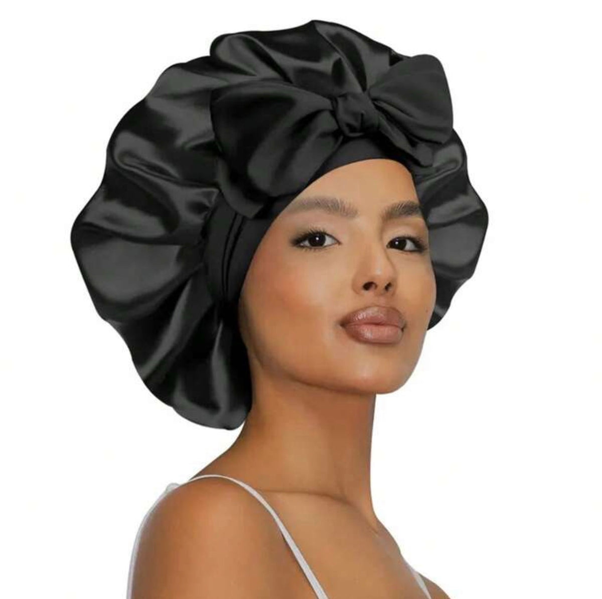 Silk Bonnets (With Strap)